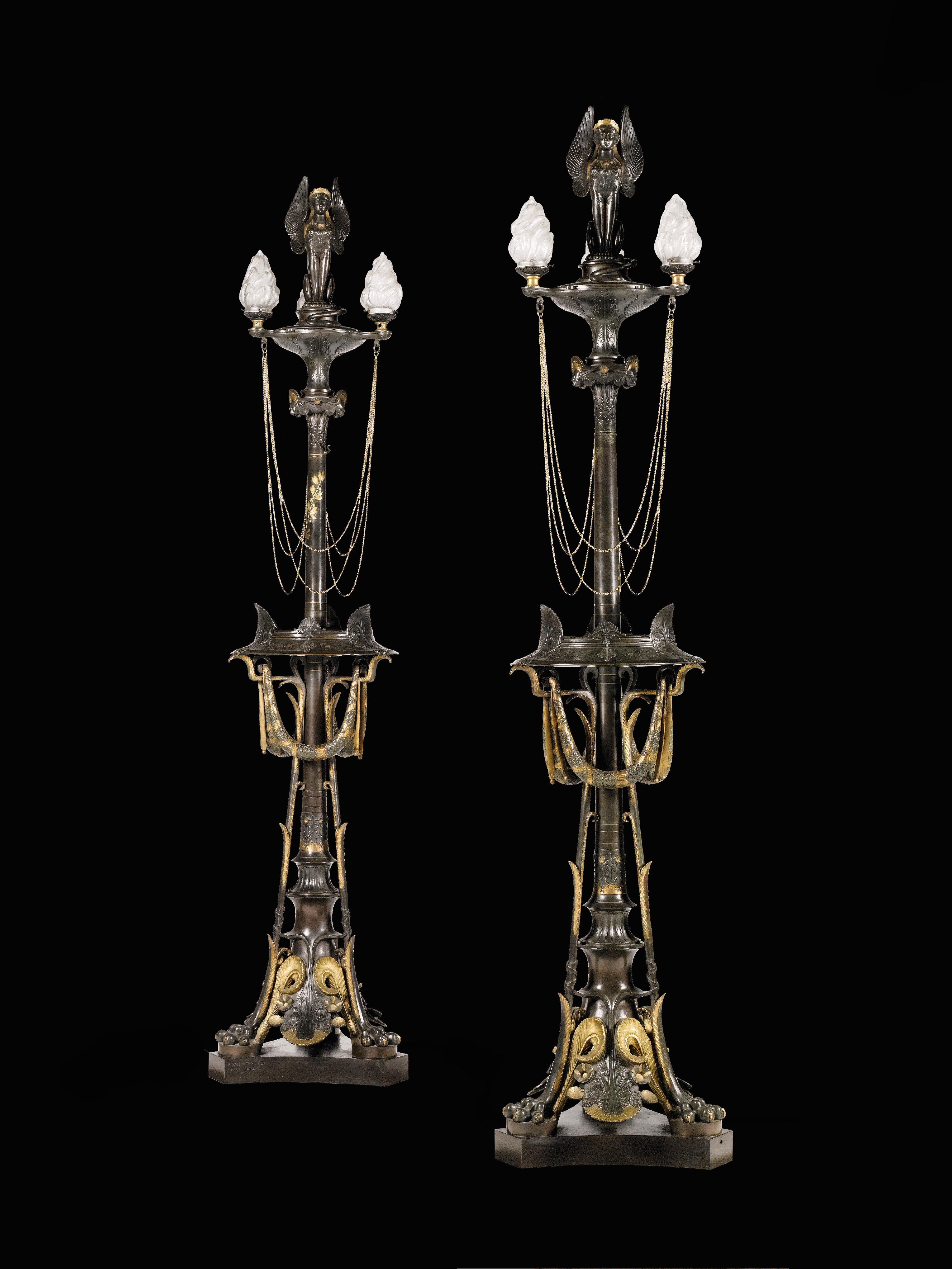 Pair of Torcheres by Gautier